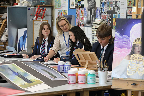 Students in classroom
