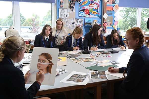 Classroom at The Maelor School