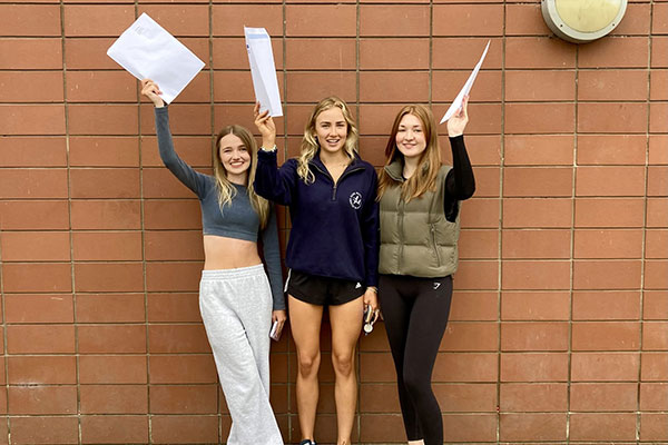 The Maelor School GCSE results day