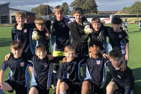 The Maelor School boys football team