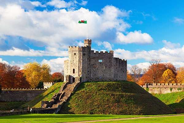 Castle in Wales
