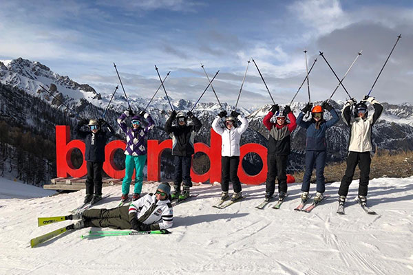 The Maelor School skiing visit