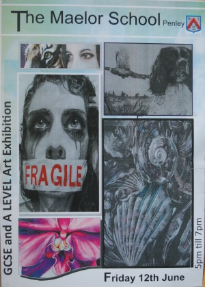 ART EXHIBITION FRIDAY 12th JUNE 2015